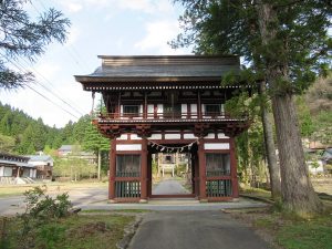 穴岩の姿を描いた図