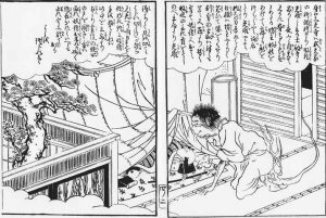 大光寺の怪異の姿を描いた図