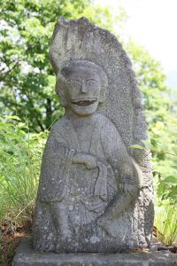 奪衣婆の姿を描いた図