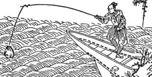 蛤女房の姿を描いた図