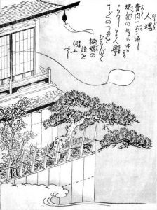 人魂の姿を描いた図