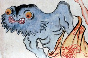 いが坊の姿を描いた図