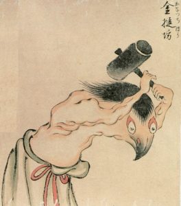 金槌坊の姿を描いた図