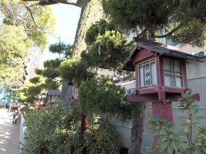 駒右衛門屋敷の怪の姿を描いた図