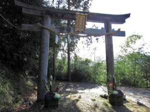 米吐き地蔵の姿を描いた図