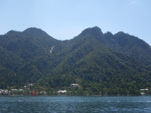 宮島のみさきの姿を描いた図