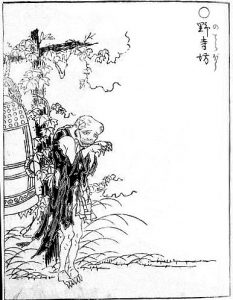 野寺坊の姿を描いた図