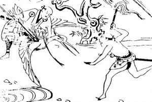 オゴメの姿を描いた図
