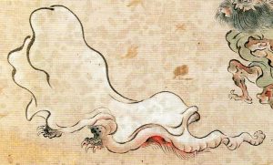 白坊主の姿を描いた図