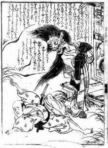 朱の盆の姿を描いた図