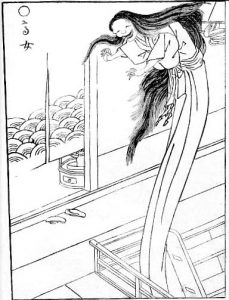 高女の姿を描いた図