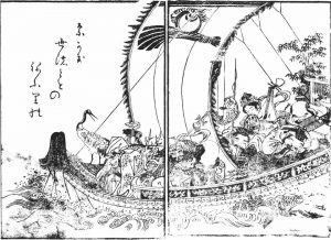 宝船の姿を描いた図