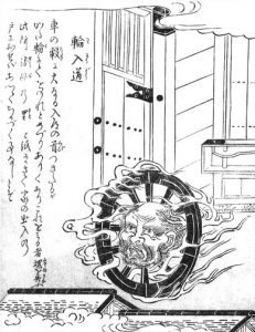 輪入道の姿を描いた図