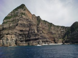 ヤブサ山の姿を描いた図