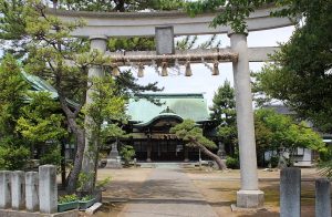 弓八幡の姿を描いた図
